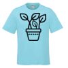 TT Youth Crewneck Ring Spun Combed Cotton Tee Thumbnail